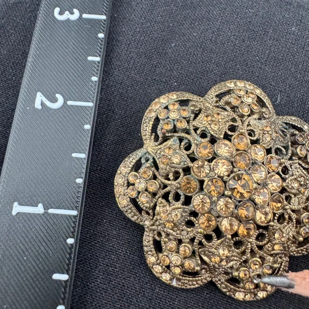 Vintage Brooch Lot Monet JJ Signed Rhinestone Pearl Flower Butterfly Leaf READ